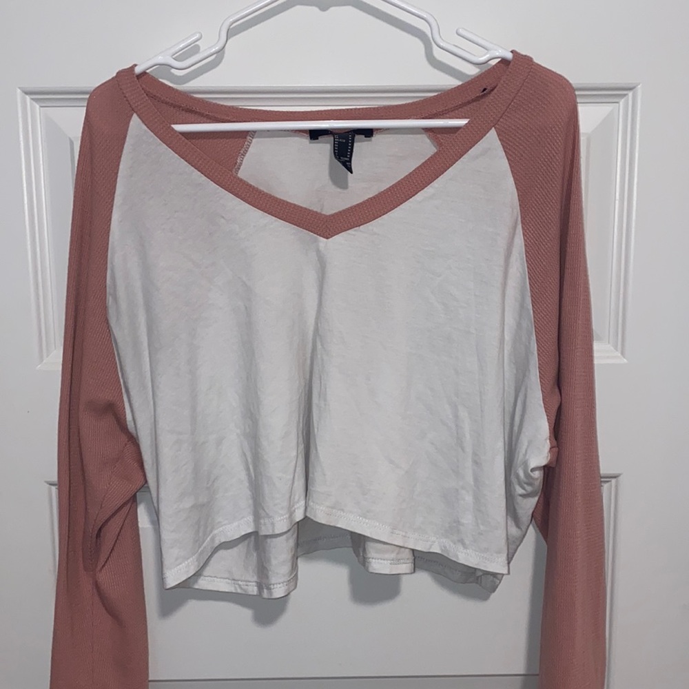 Women’s Forever 21 Cropped Long Sleeve